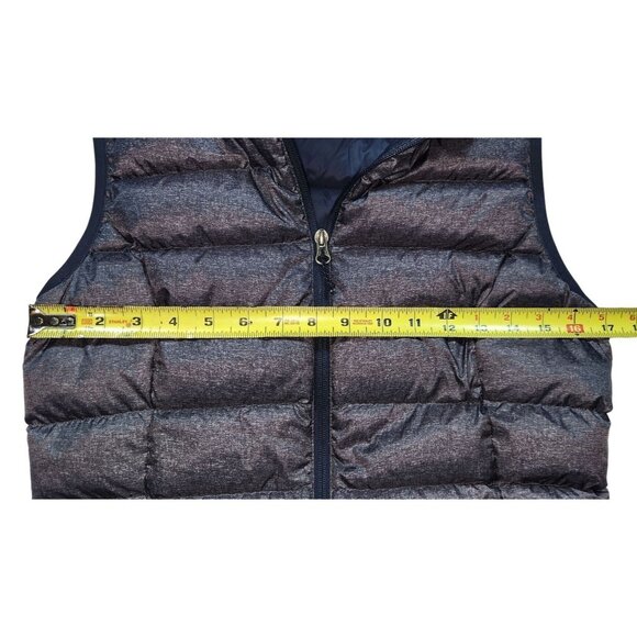 Eddie Bauer Womens Purple 80% Down Puffer Vest Small - Picture 4 of 5